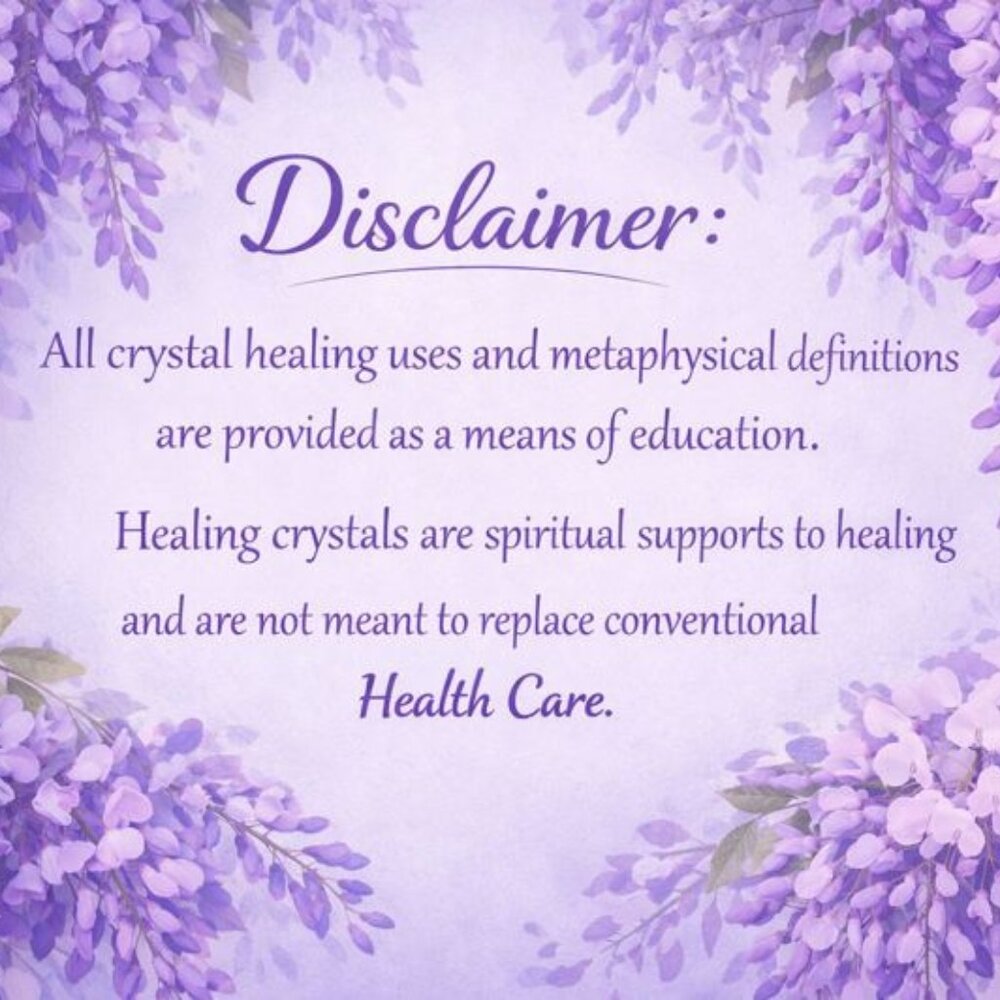 Crystal Info/Disclaimer